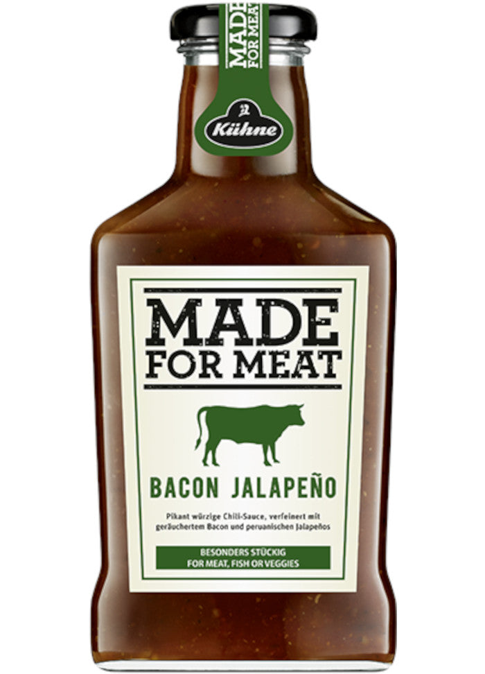 Kühne Made for Meat Bacon Jalapeño Sauce 375ml / 13.22 fl. oz.