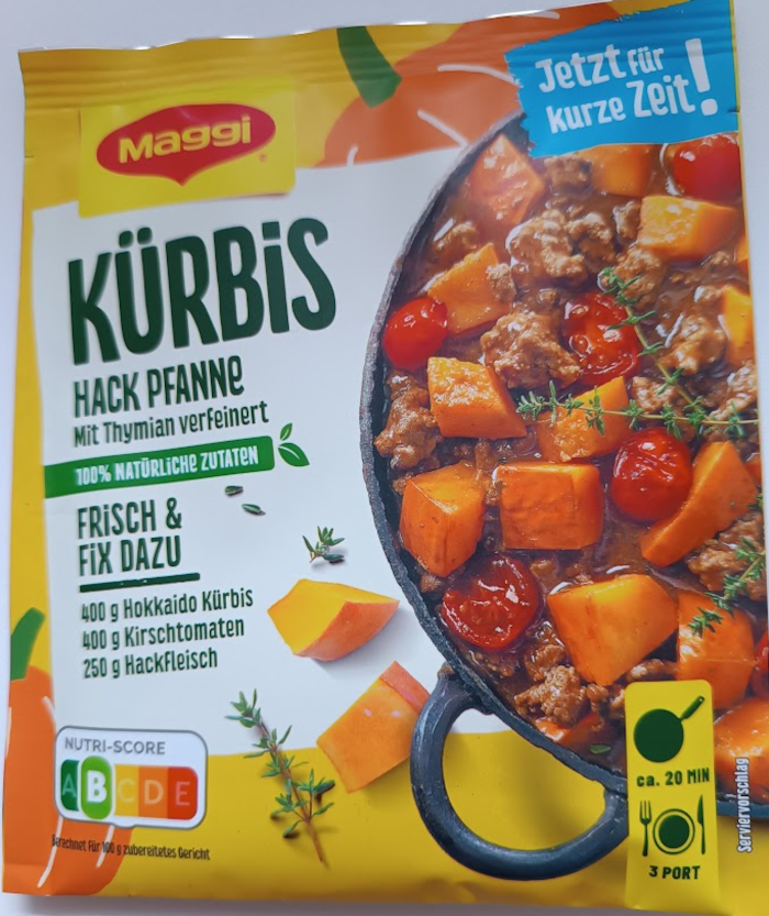 Maggi Fix for Pumpkin Mince Pan 44g / 1.55oz