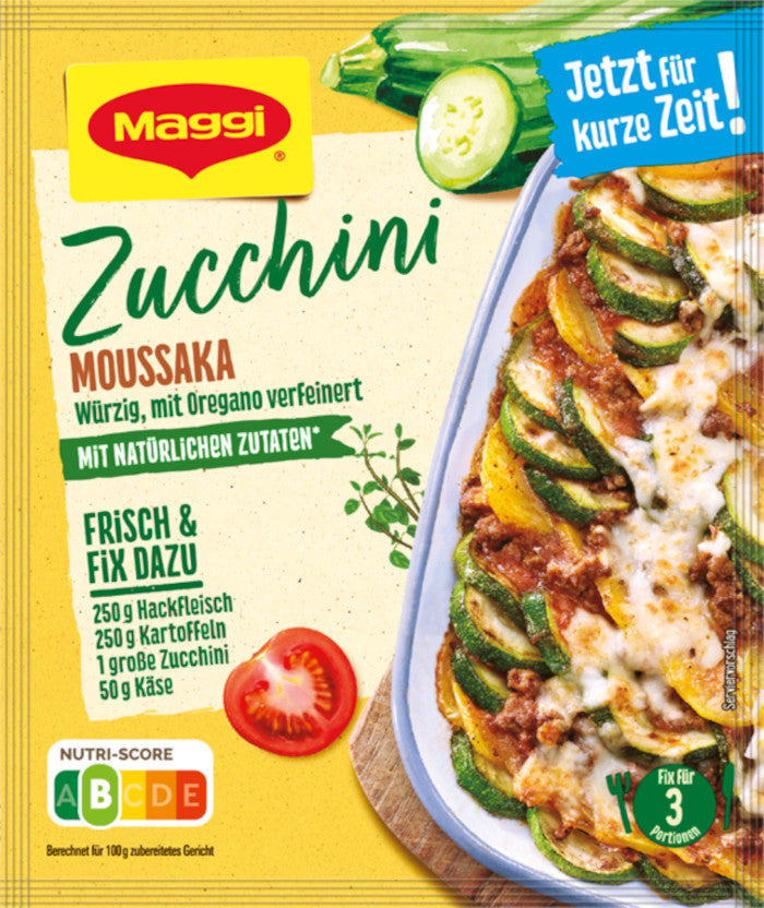 Maggi Fix für Zucchini Moussaka 41g / 1.44oz