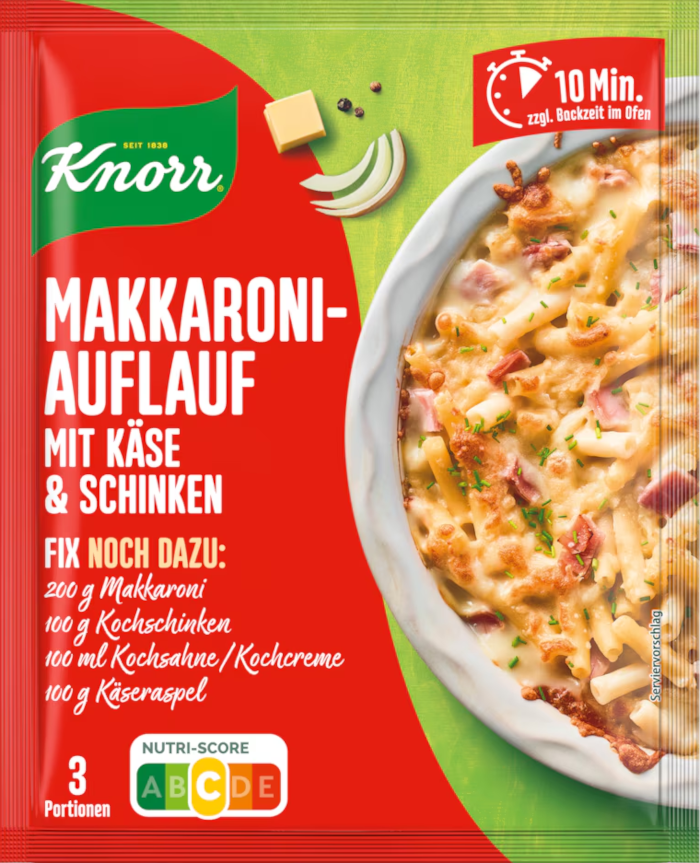 Knorr Fix for Macaroni Bake with Cheese &amp; Ham 35g / 1.23oz