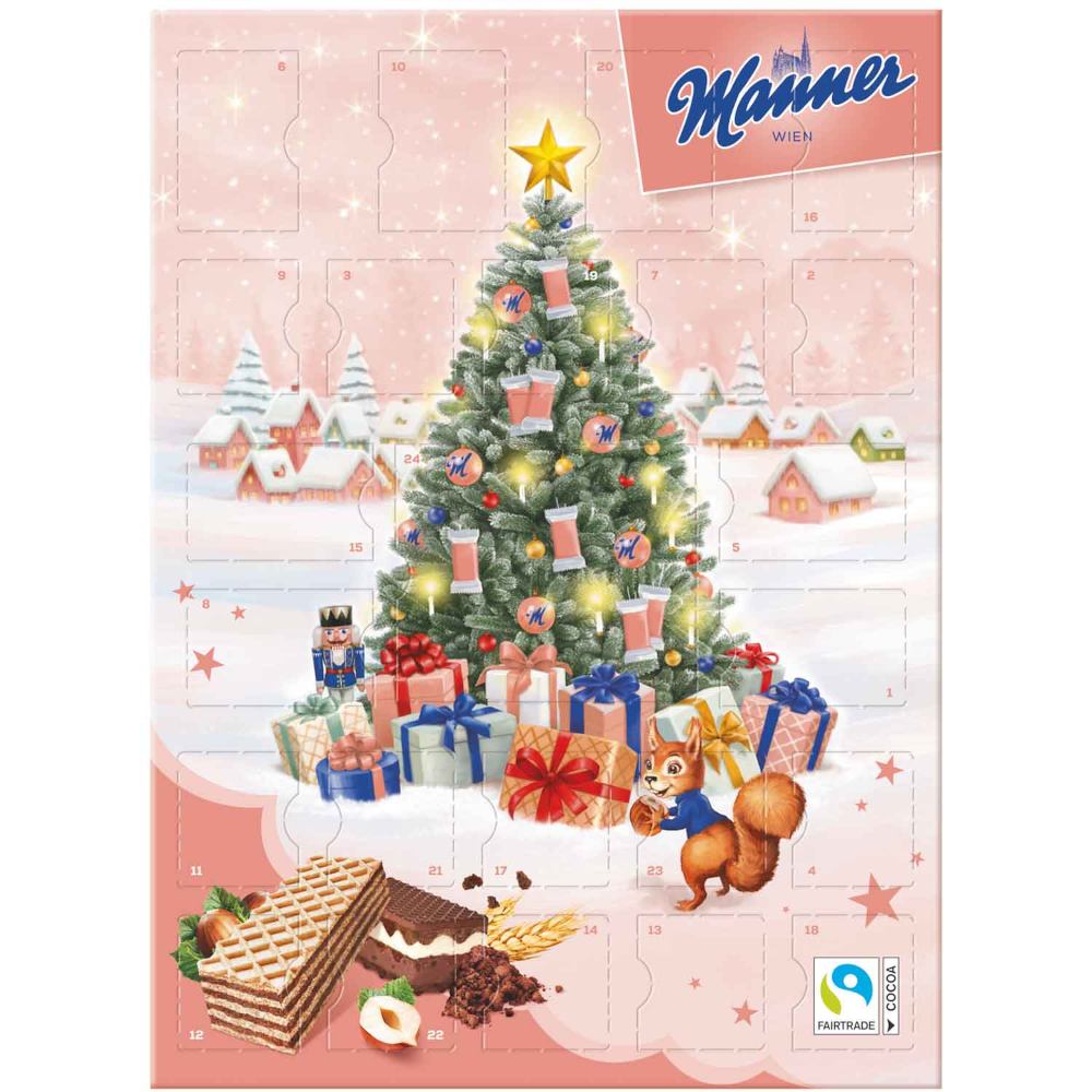 Manner Adventskalender 345g / 12.17oz