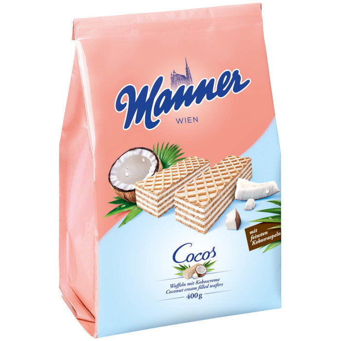 Manner Cocos Waffel-Schnitten 400g / 14.1oz