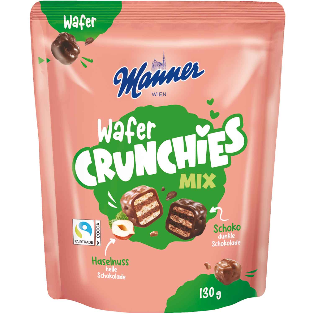 Manner Wafer Crunchies Mix 130g / 4.58oz