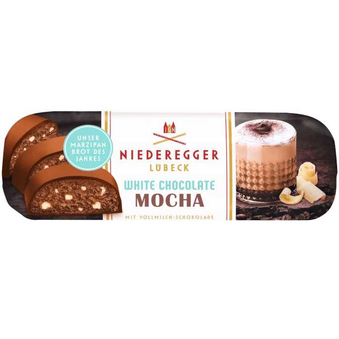 Niederegger Marzipan Brot Hvid Chokolade Mokka 125g