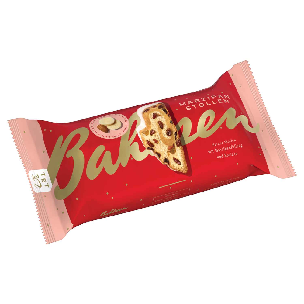 Bahlsen Marzipan Stollen Weihnachtsgebäck 400g