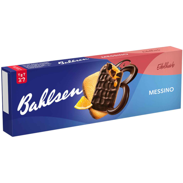 Bahlsen Messino Edelherb hojaldre con relleno de fruta de naranja 125g
