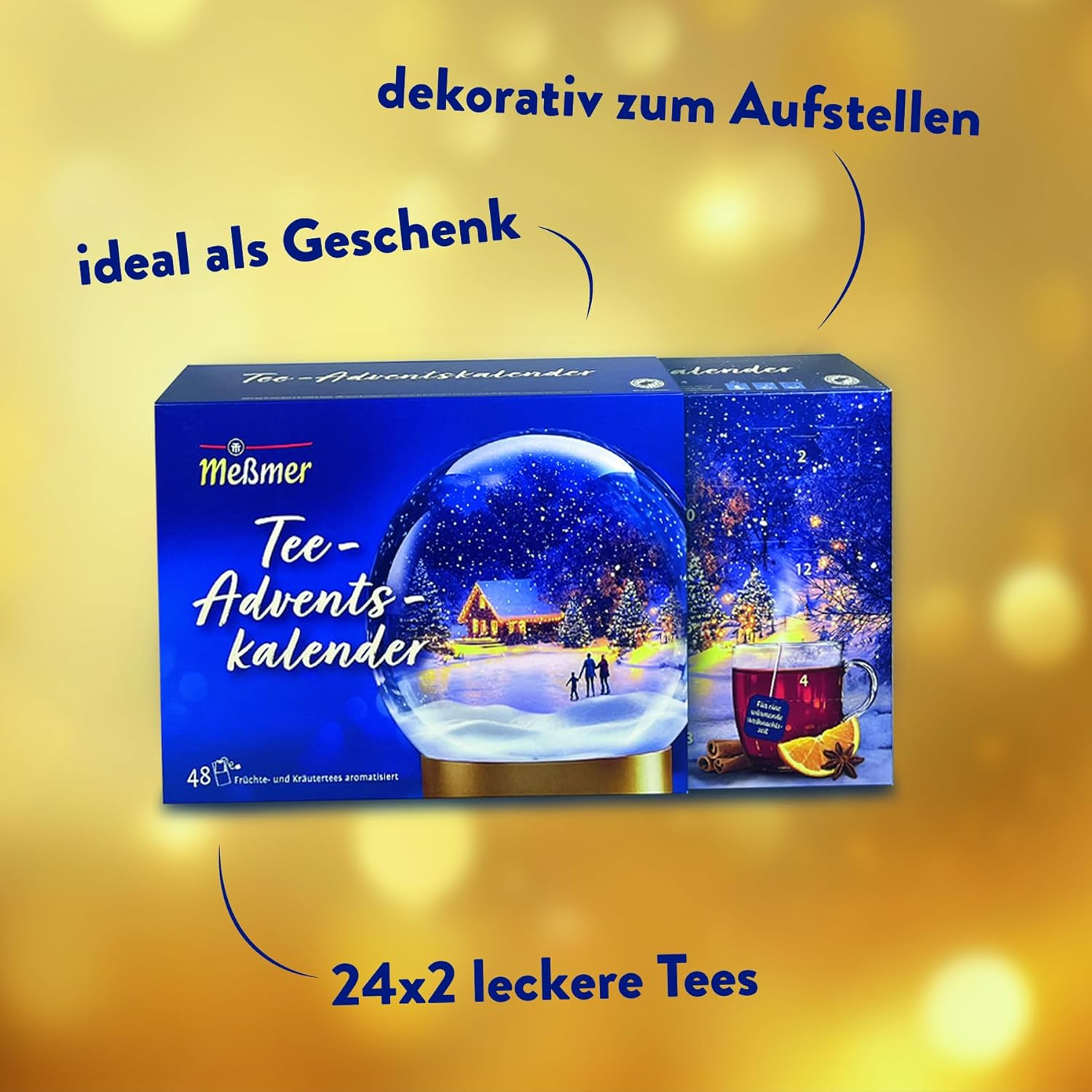 Meßmer Tea Advent Calendar 48 tea bags