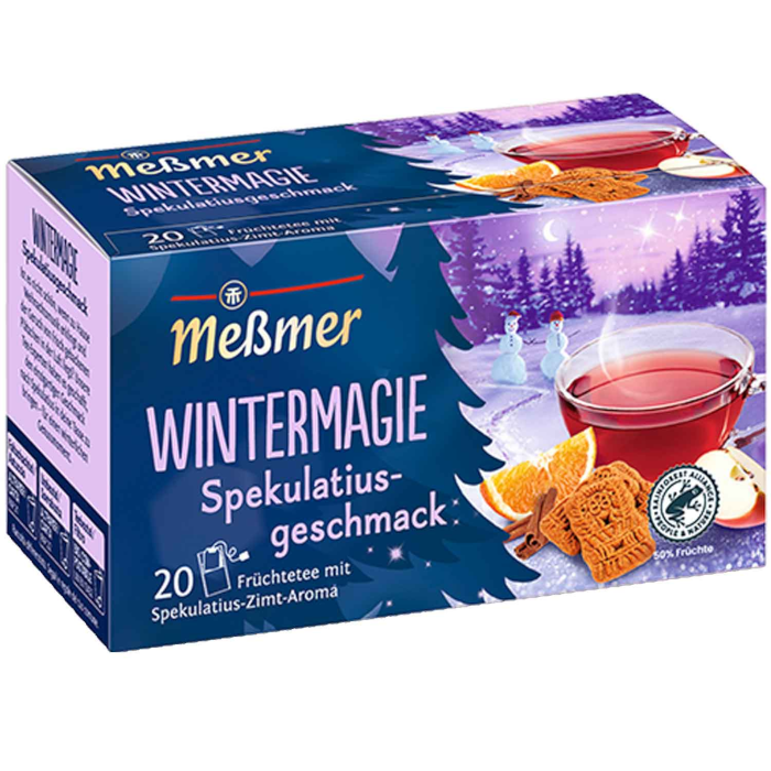 Meßmer Wintermagie Spekulatius Früchtetee 20 Teebeutel