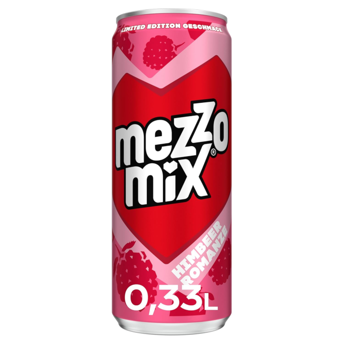 Mezzo Mix Himbeer-Romanze Erfrischungsgetränk 330 ml / 11.16 fl. oz.