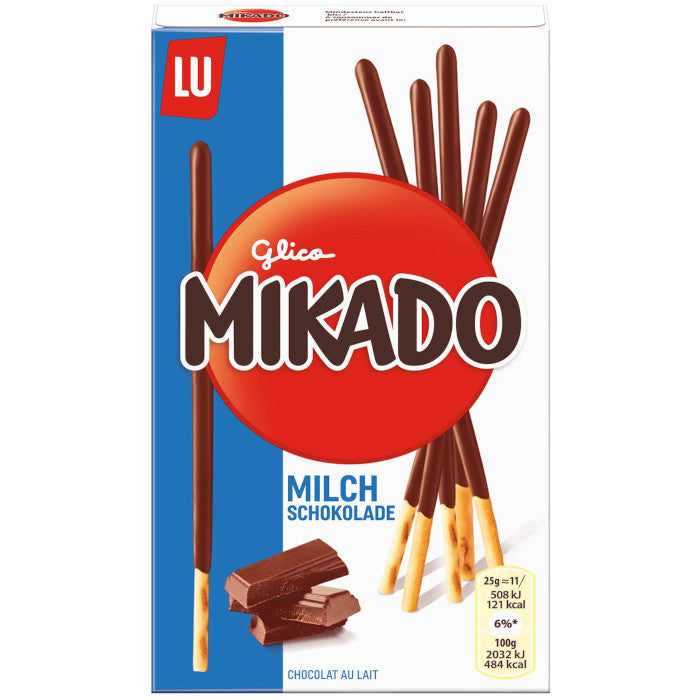 Mikado Keksstäbchen mit Milchschokolade 75g / 2.64oz