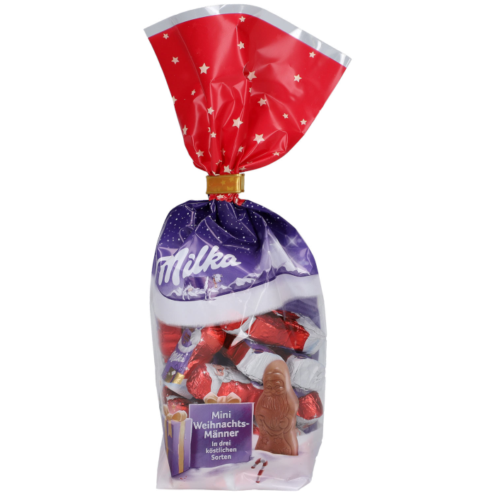 Milka Mini Weihnachtsmänner in 3 Sorten 120g / 4.23oz