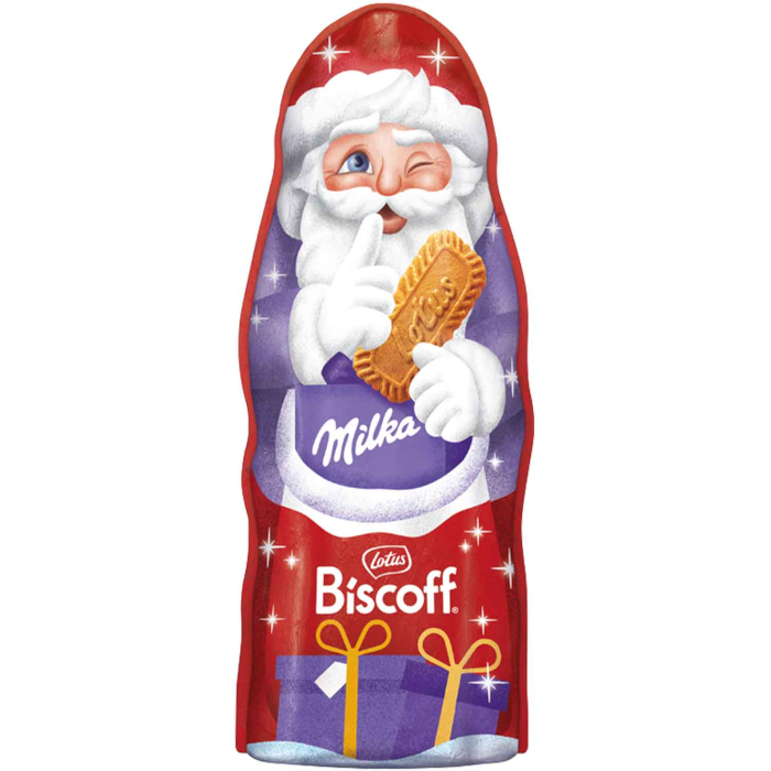 Milka Santa Claus Lotus Biscoff 95g / 3.35 oz