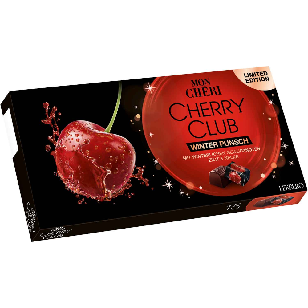 Ferrero Mon Chéri Cherry Club Winter Punsch 15 Stück 157g