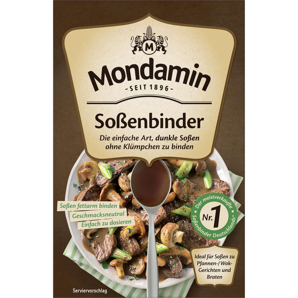 Mondamin Soßenbinder Dunkel 250g / 8.81oz NET. WT.