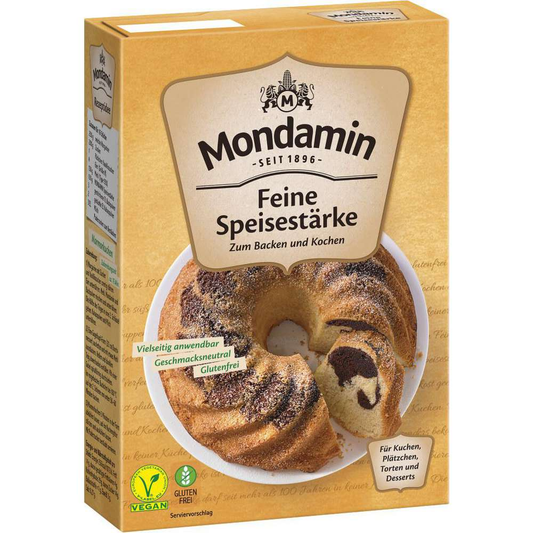 Mondamin fine cornstarch for baking and cooking 400g / 14.1oz