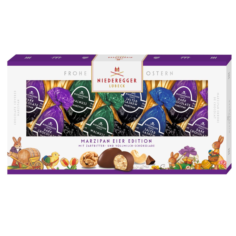 Niederegger Dark Edition Marzipan Easter Eggs 100g / 3.52oz