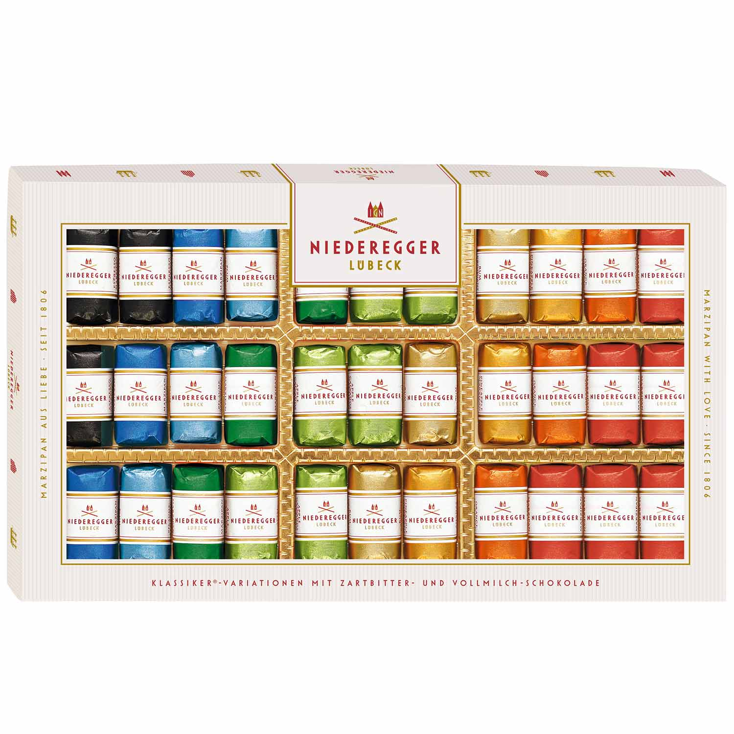 Niederegger Marzipan Pralinen Klassiker Variationen 400g