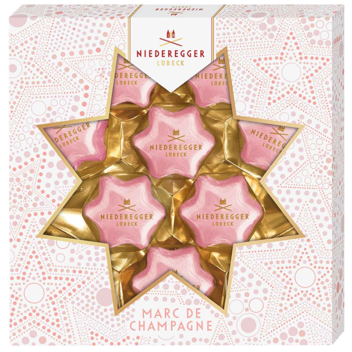 Niederegger Marc de Champagne Sterne 125g / 4.41oz