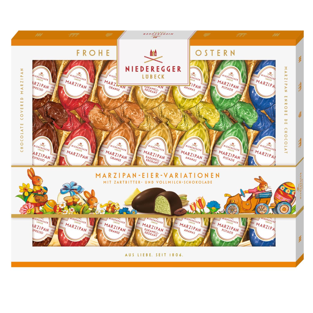 Niederegger Marzipan Easter Egg Variations 262g / 9.24oz