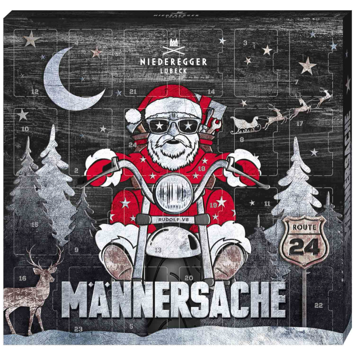 Niederegger Männersache Mini Adventskalender 168g