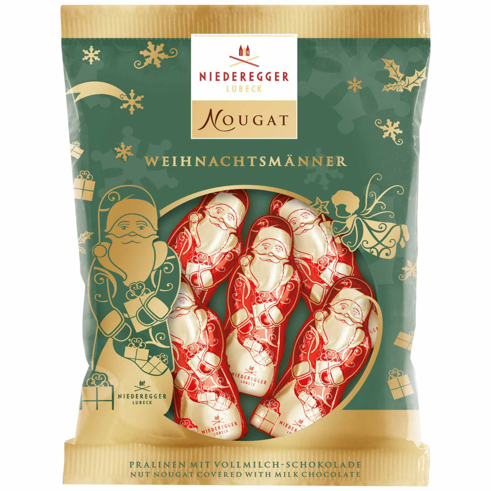 Niederegger Nougat Weihnachtsmänner 87g / 3.06oz