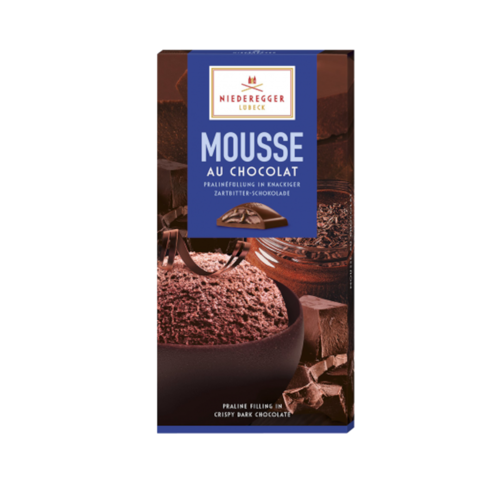 Niederegger Praliné Bar Mousse au Chocolat 100g / 3.52oz