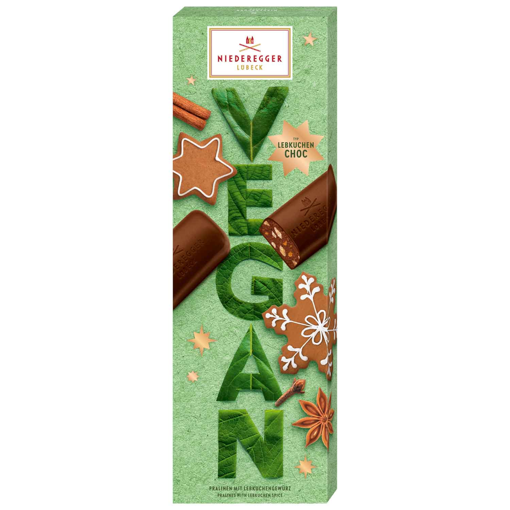 Niederegger Vegan Typ Lebkuchen Choc 100g / 3.52oz