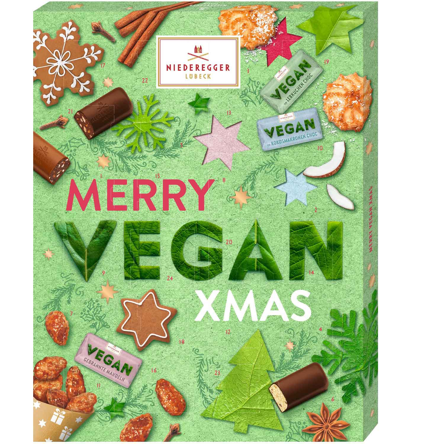 Niederegger Advent Calendar Vegan 300g