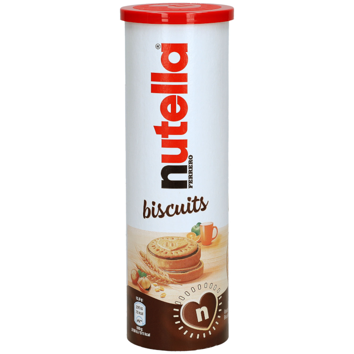 Ferrero Nutella biscuits knusprige Kekse mit Nutellafüllung 166g