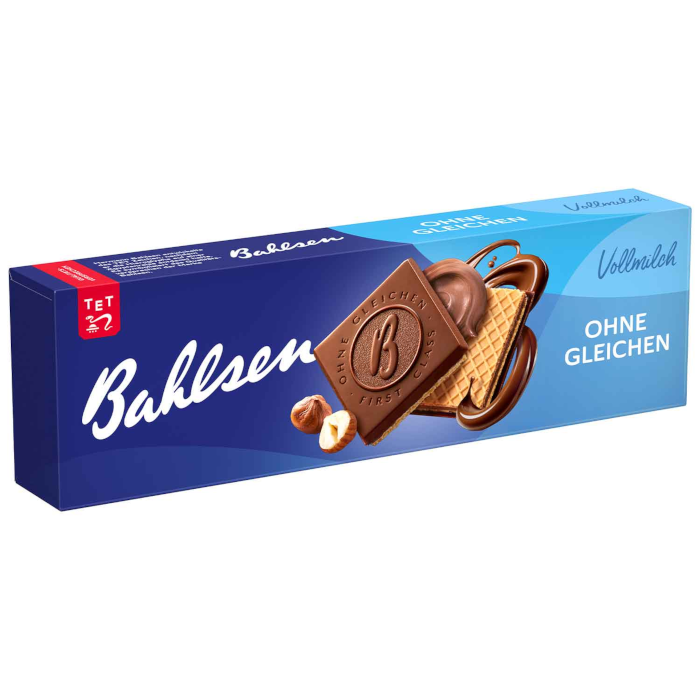 Bahlsen Without Equals Whole Milk Wafers 125g