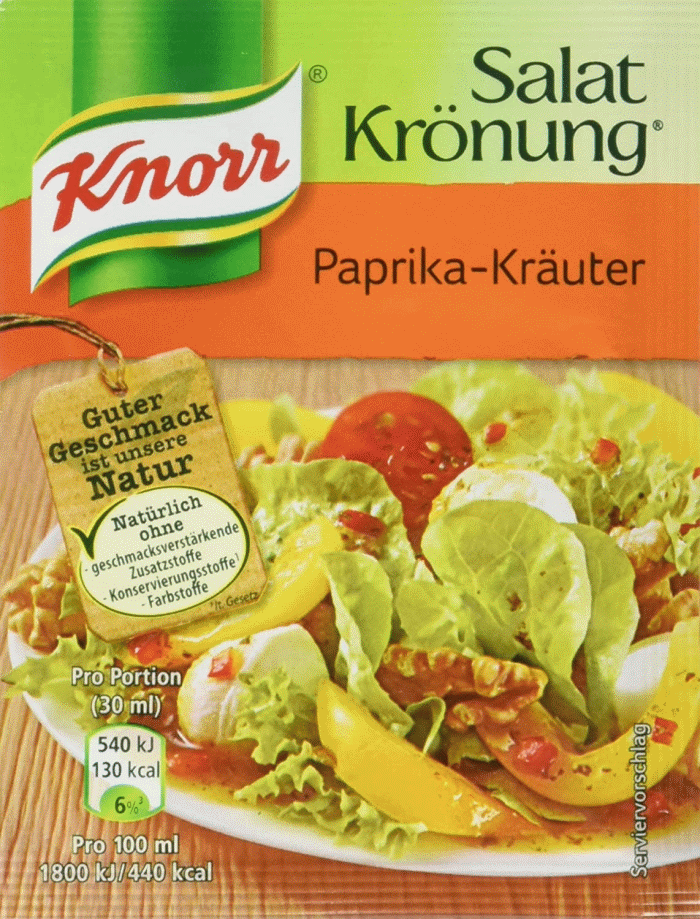 Knorr Salatkrönung Bundle alle 14 Sorten in einem Paket