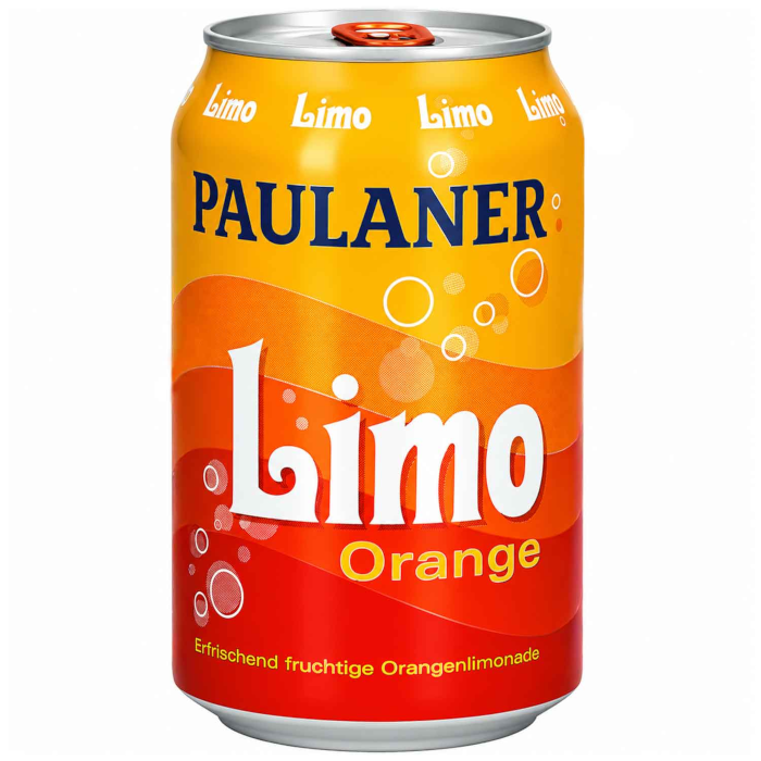 Paulaner Limo Orange Erfrischungsgetränk 330 ml / 11.16 fl. oz.