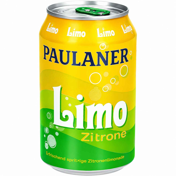 Paulaner Limo Zitrone Erfrischungsgetränk 330 ml / 11.16 fl. oz.
