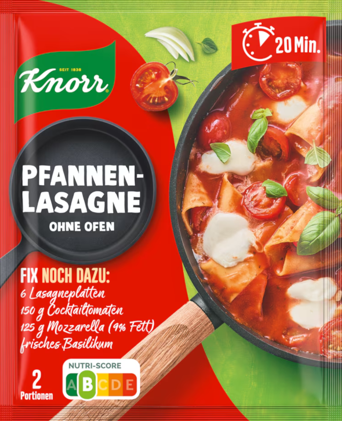 Knorr Fix for Pan Lasagna 38g / 1.34oz