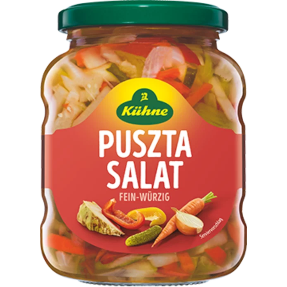 Kühne Puszta Salad Finely Spicy 370ml / 12.51fl.oz.