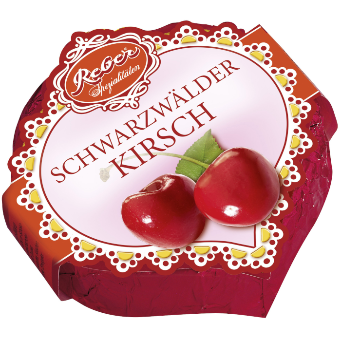 Reber Black Forest Cherry Hearts 31g / 1.09oz