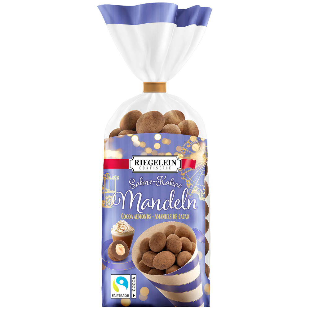 Riegelein Amandes à la crème et au cacao 200g / 8.81oz