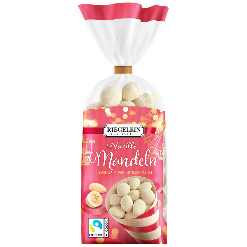 Riegelein vanille amandelen 200g / 8.81oz