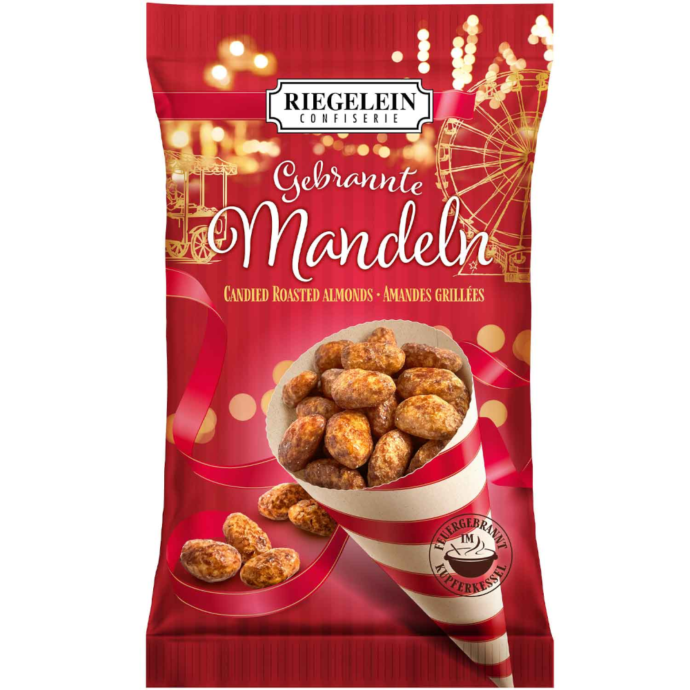 Riegelein geroosterde amandelen 125g / 4.4oz