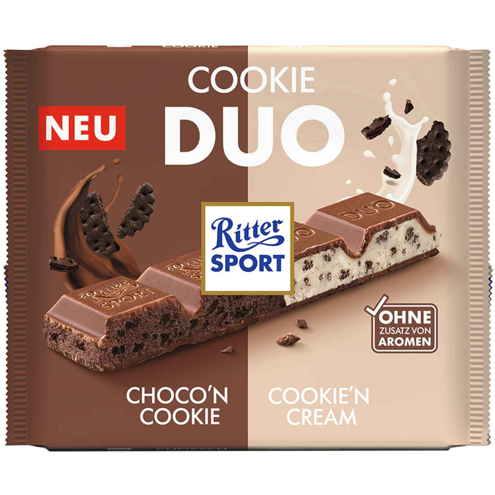Ritter Sport Chocolate Cookie Duo 218g / 7.68oz