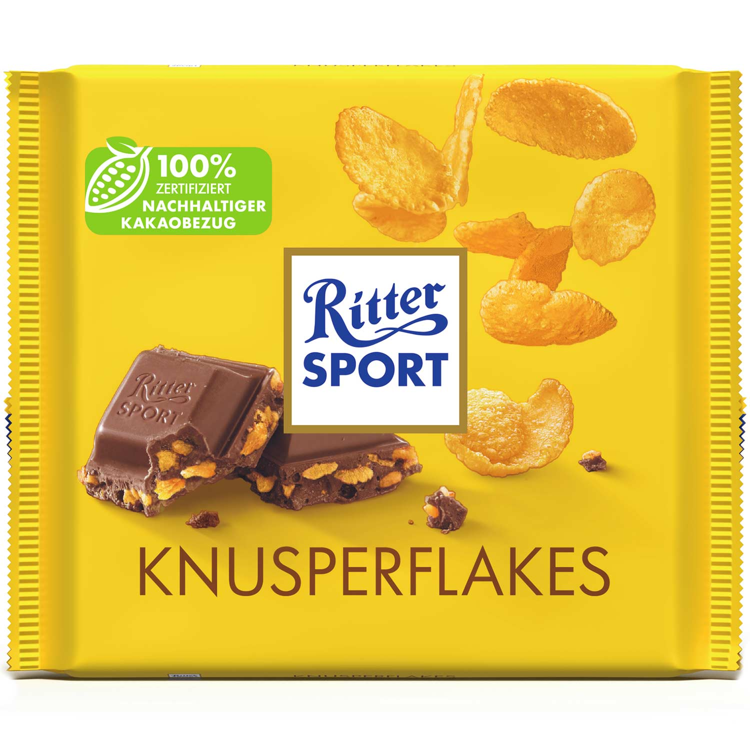Ritter Sport Schokolade Knusperflakes 250g