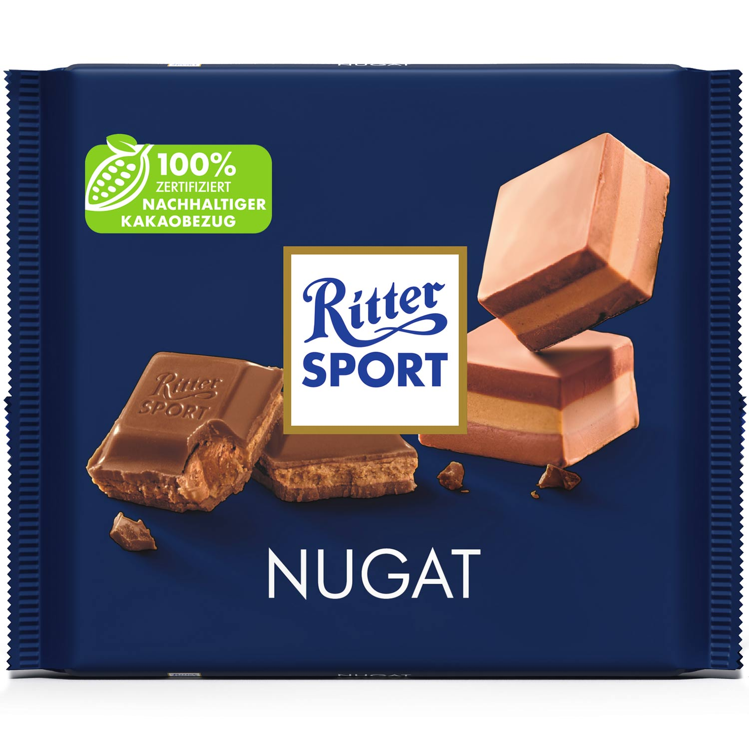 Ritter Sport Schokolade Nugat 250g