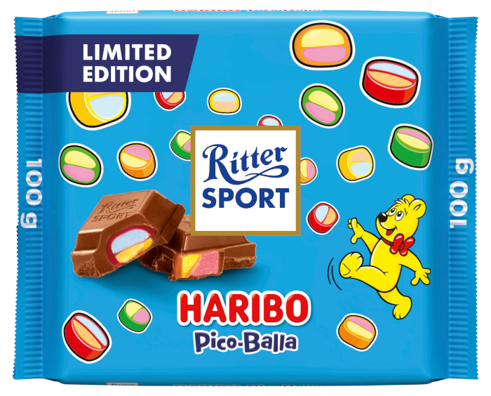 Ritter Sport Pico-Balla Vollmilch Schokolade 100g / 3.52oz