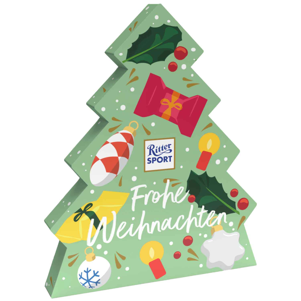 Ritter Sport Fir, Christmas gift 115g / 4.05oz