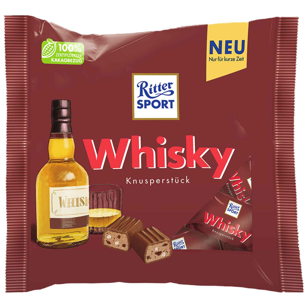 Ritter Sport Whiskey crispy pieces 200g
