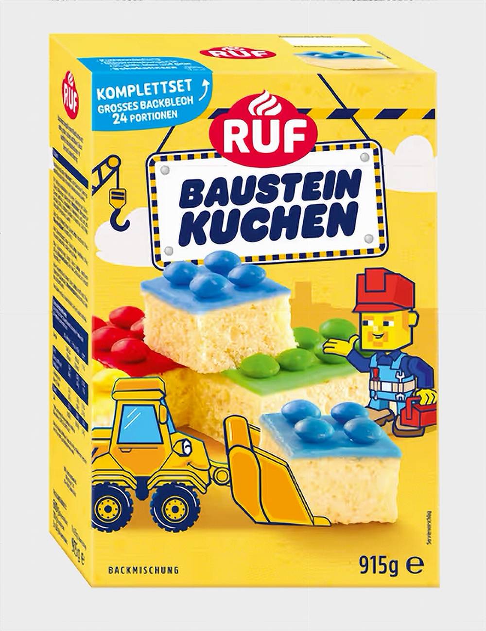 RUF Baustein-Kuchen Backmischung 915g / 32.27oz