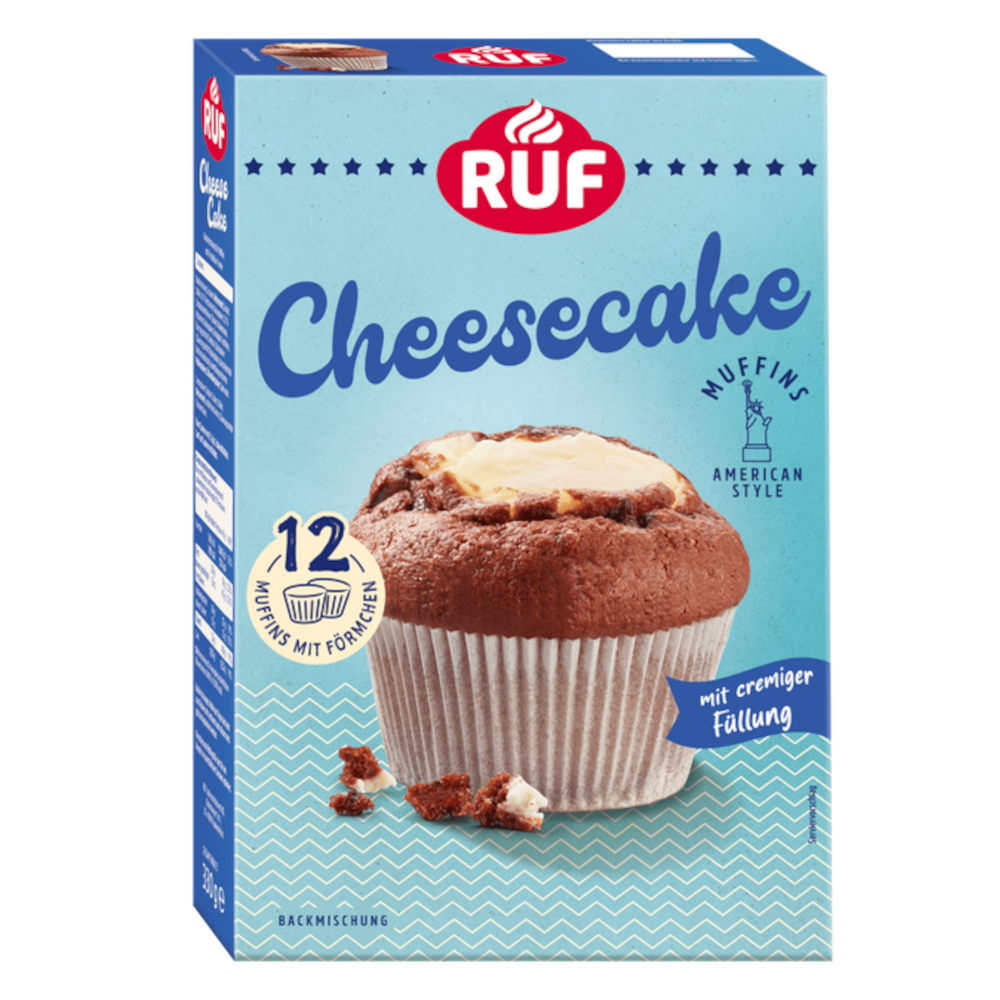 Miscela da forno RUF Cheesecake Muffins 330g / 11,64oz