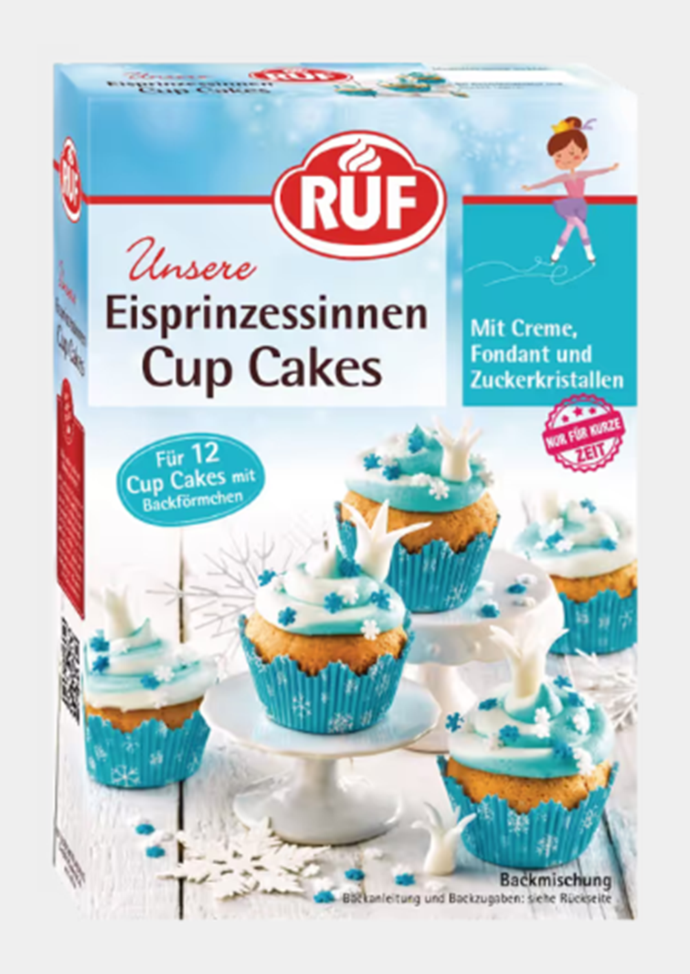 RUF Ice Princesses Cup Cakes Baking Mix Limited Edition 391g / 13.79oz