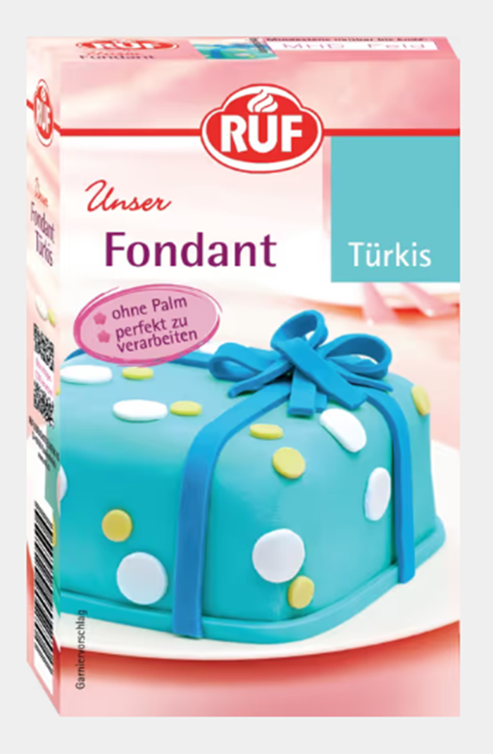 RUF Fondant Turkis 250g / 8.81oz