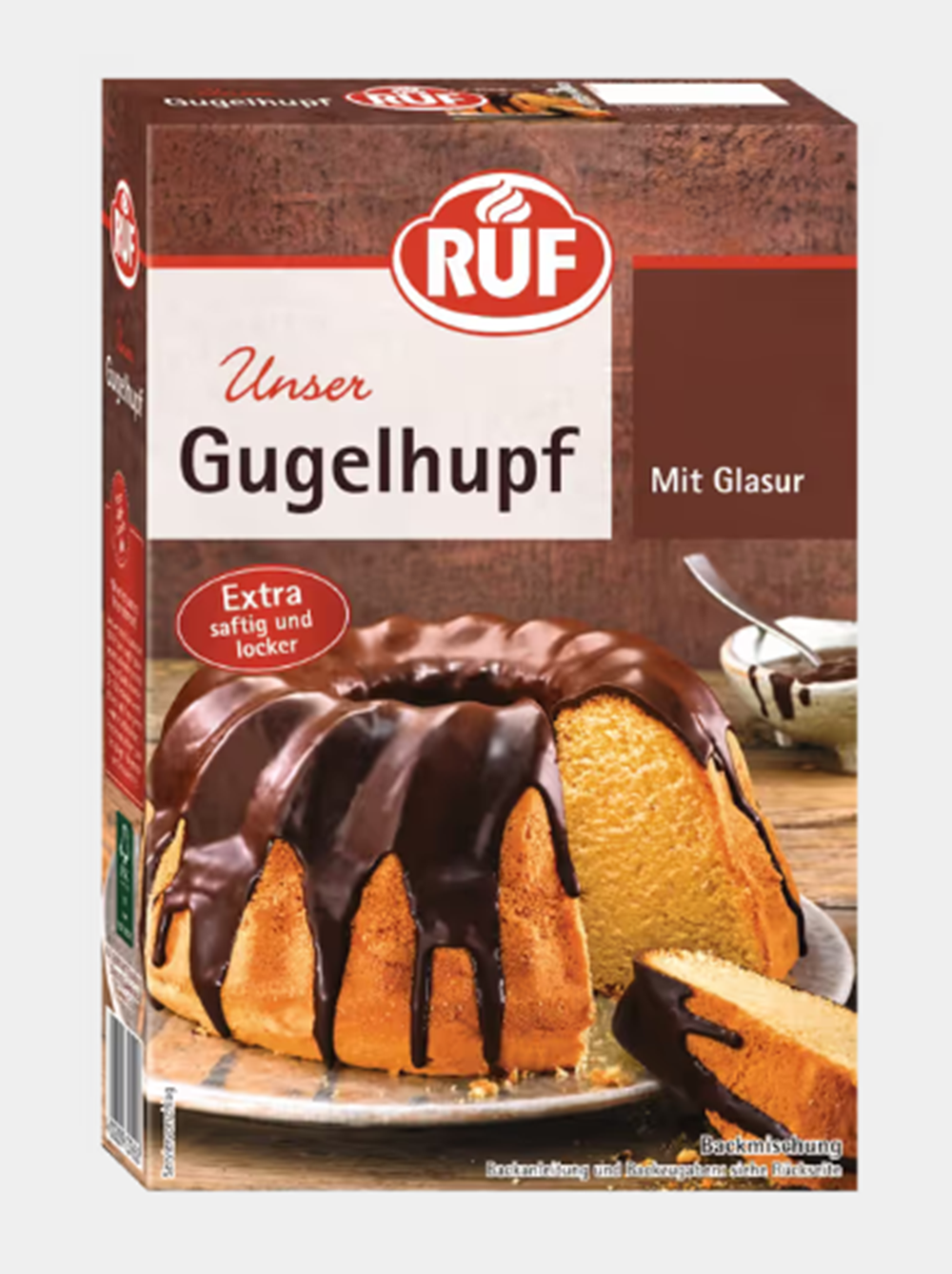 RUF Gugelhupf Backmischung mit Glasur 550g / 19.4oz